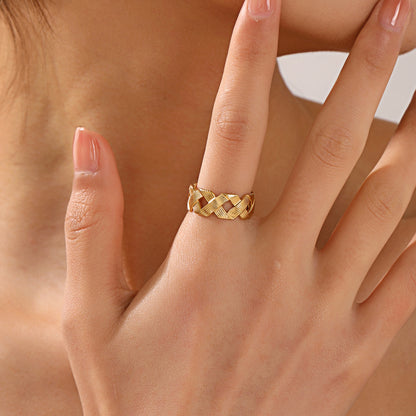 Personalized Trendy Ins Style Adjustable Ring for Women